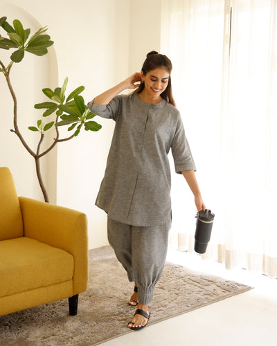 Sunday Paper Pants in Calm Grey