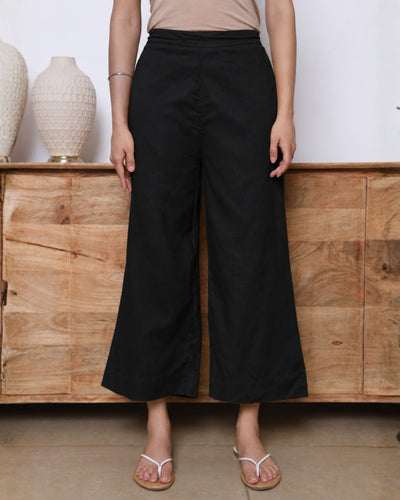 Front Row Pants in Ink Black
