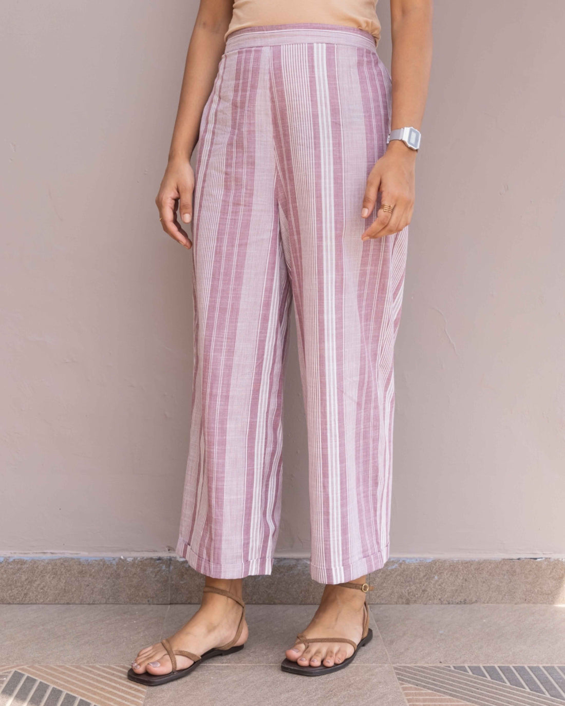 Matchstick Pants in Dusty Lilac