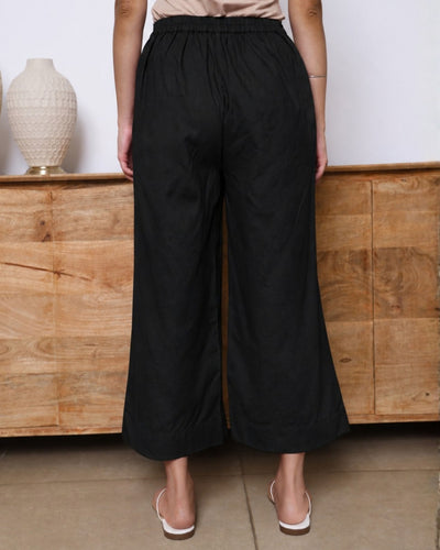 Front Row Pants in Ink Black