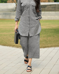 Bougainvillea Pants in Grey