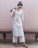 Matchstick Co-Ord in Sea Green
