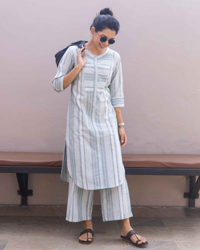 Matchstick Co-Ord in Sea Green