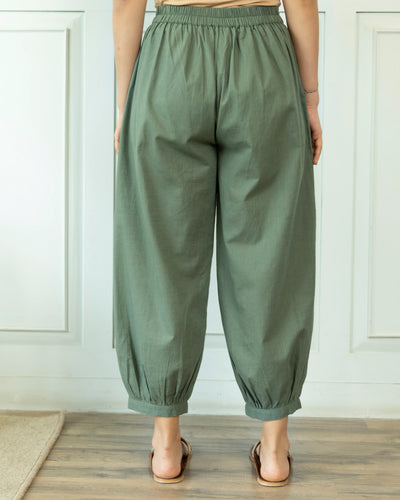 Butter Toast Pants in Khaki Green