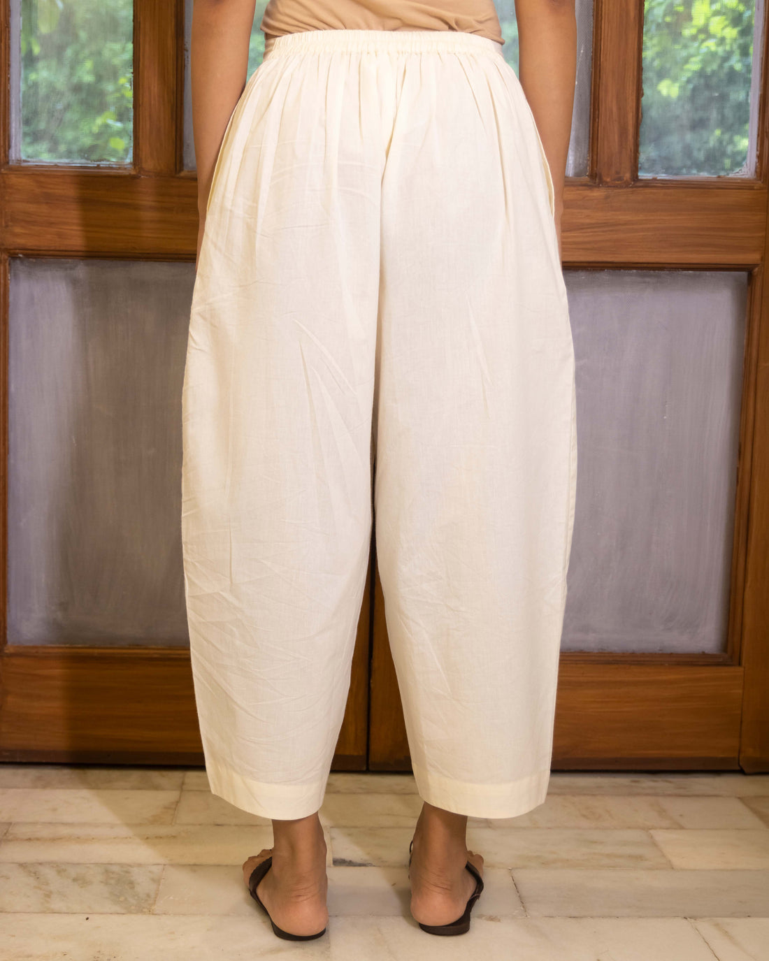 Sticky Note Pant in Off-White