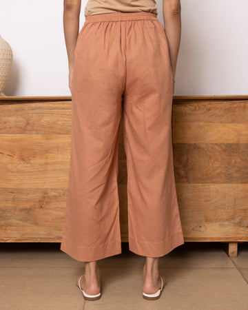 Front Row Pants in Dusty Peach