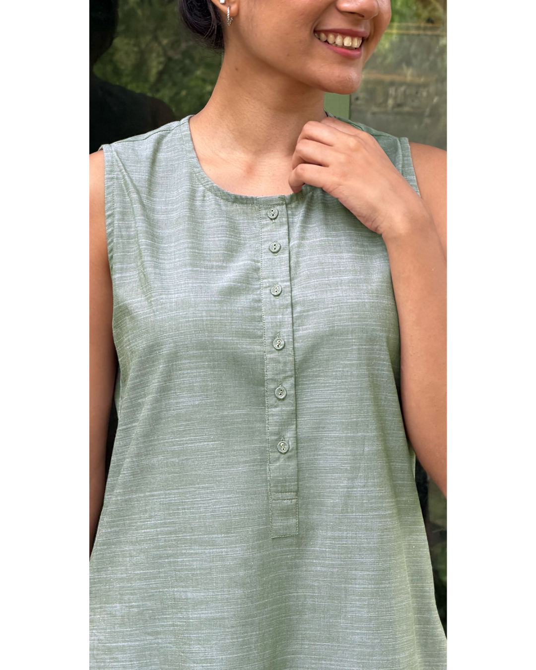 Mixtape Vol. 2 Kurta in Unplugged Green