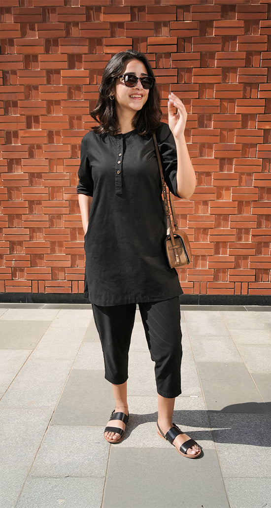 Iced Coffee Pants in Black