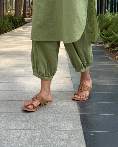 Butter Toast Pants in Sage Green