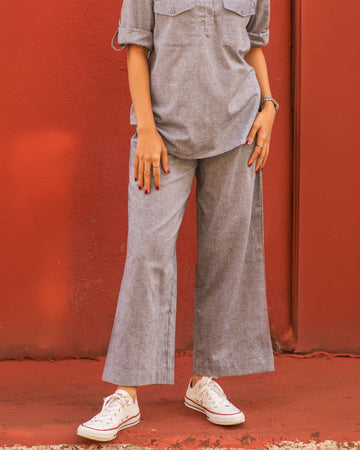 Masala Chai Pants in Grey