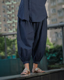 Slow Life Pants in Navy Blue