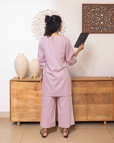 Front Row Co-ord Set in Fresh Lilac