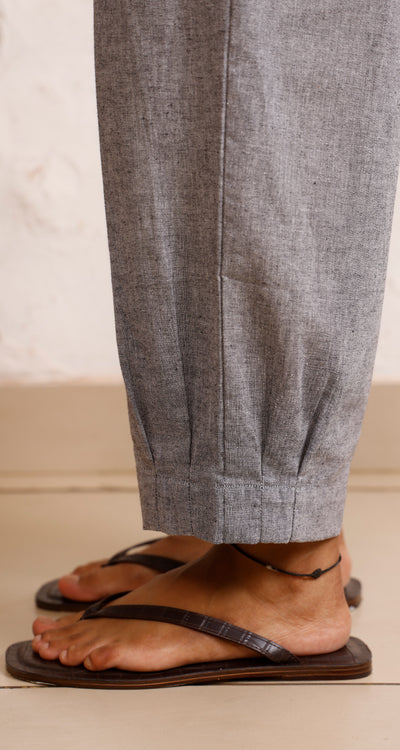 Silver Hoops Pants in Grey