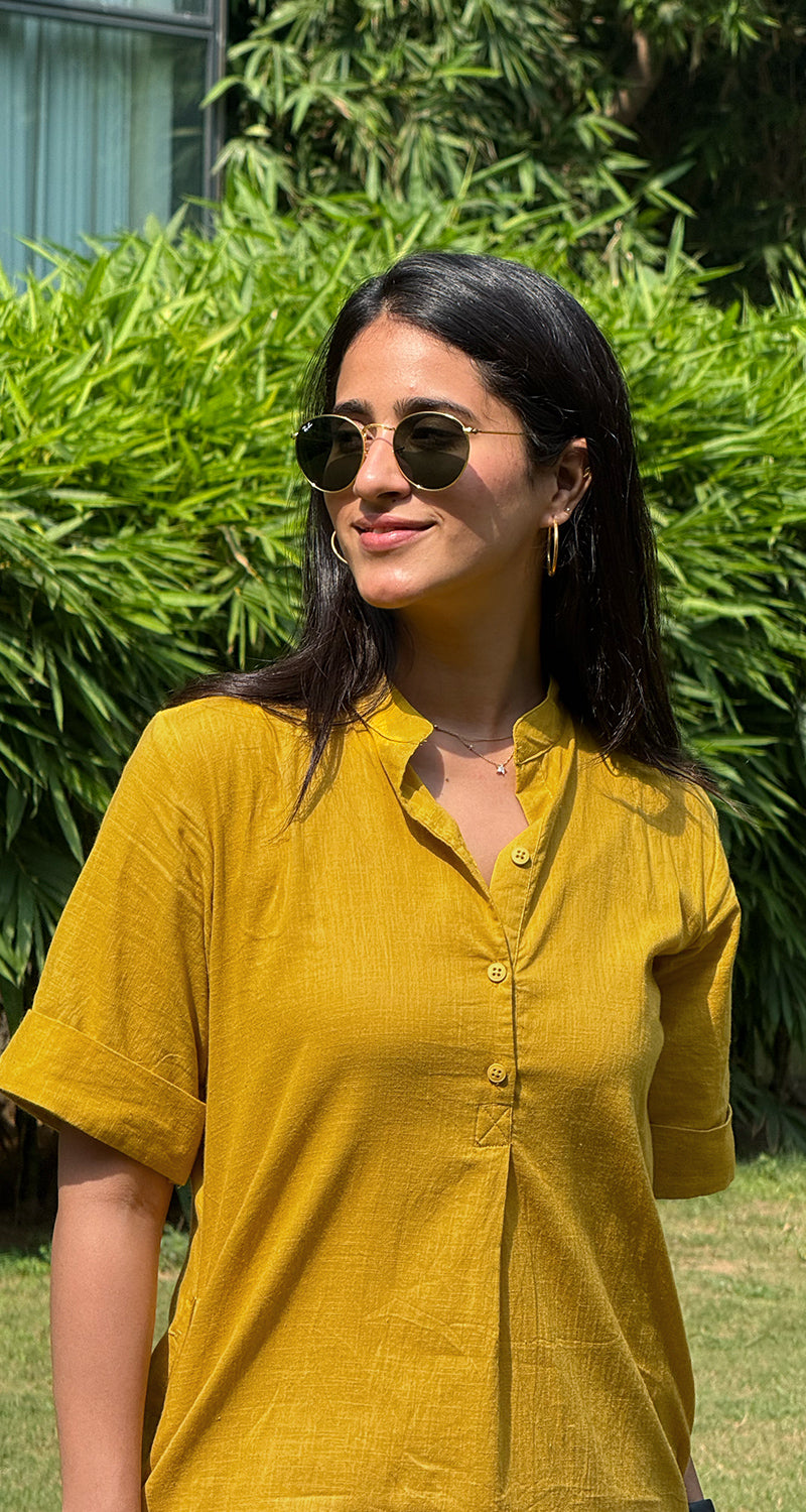 Butter Toast Co Ord Set in Mustard