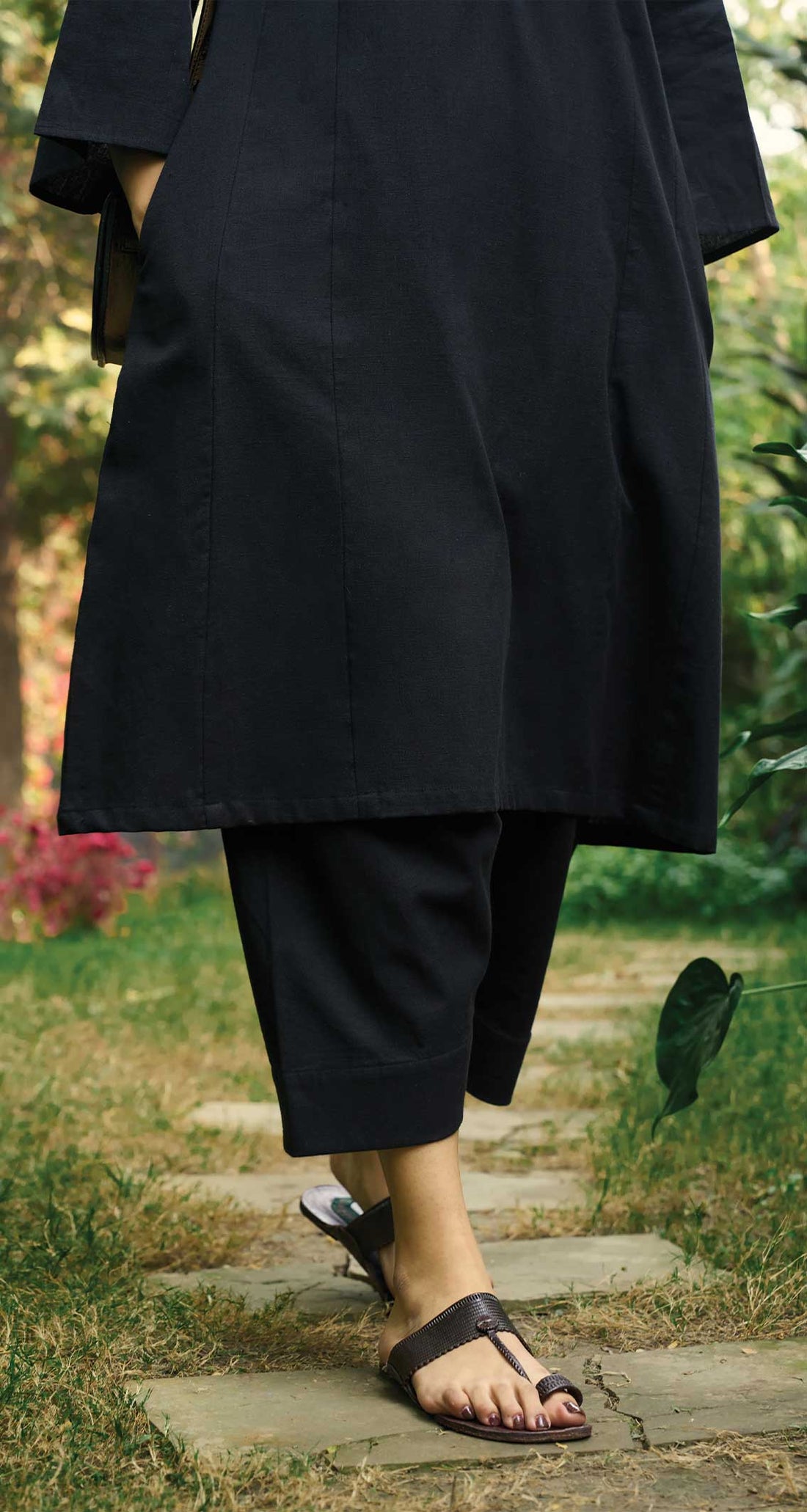 Lip Tint Co-ord Set in Black