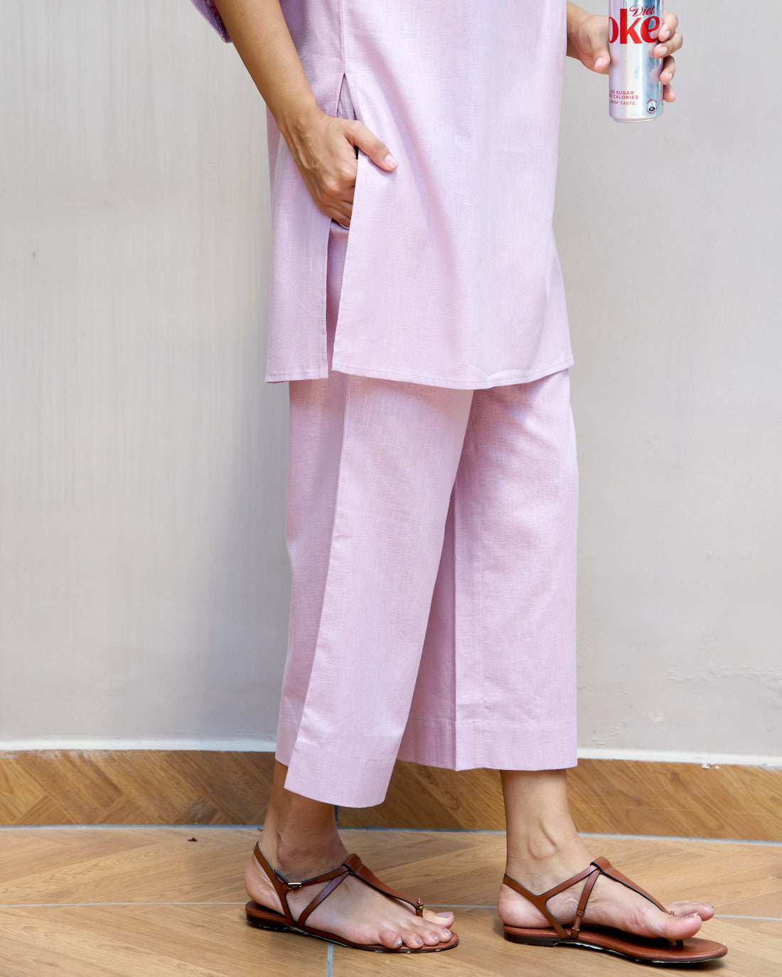 Front Row Co-ord Set in Fresh Lilac