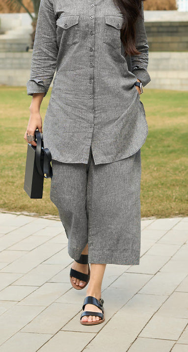 Bougainvillea Pants in Grey