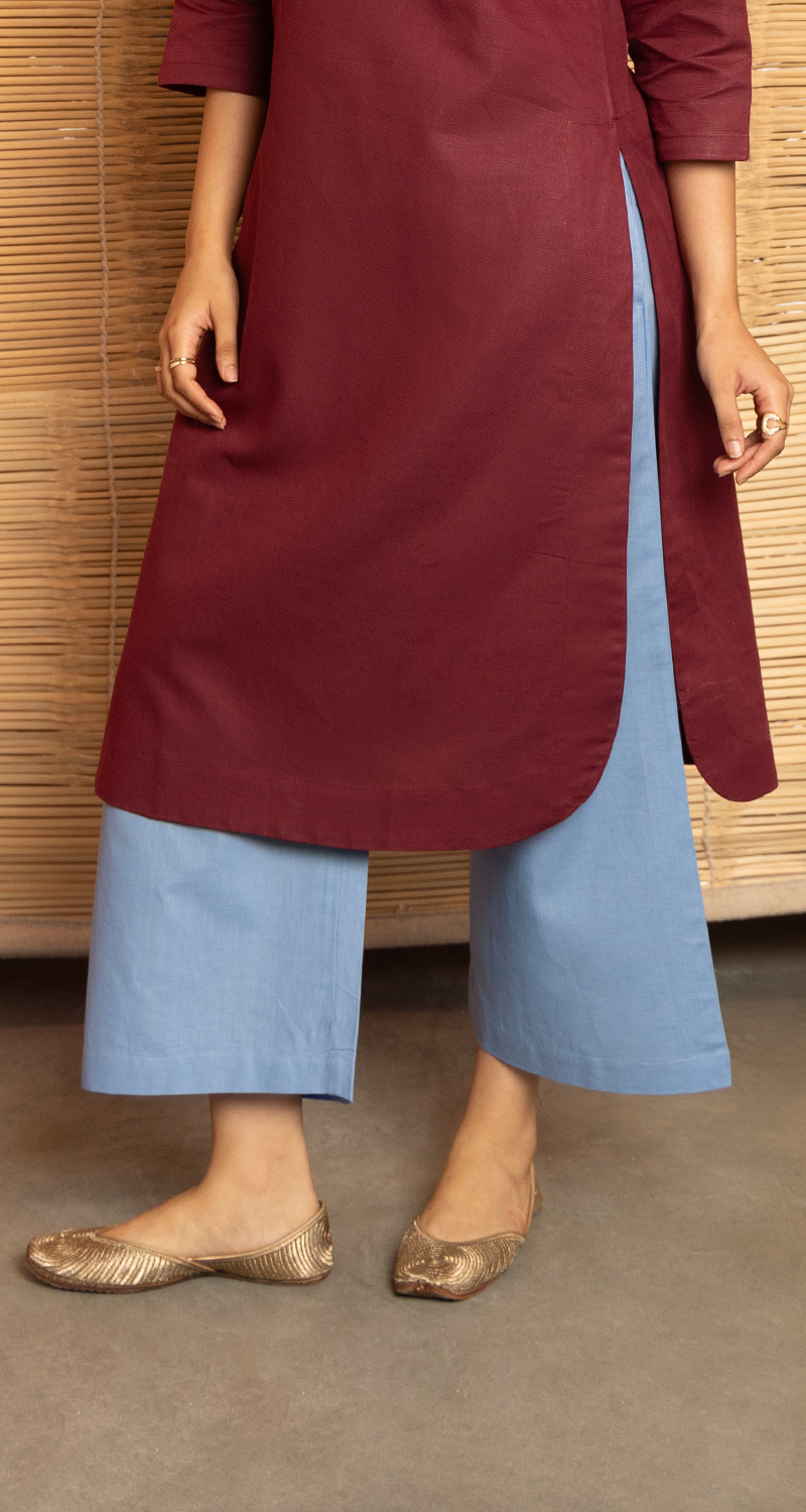 Fairy Lights Pants in French Blue