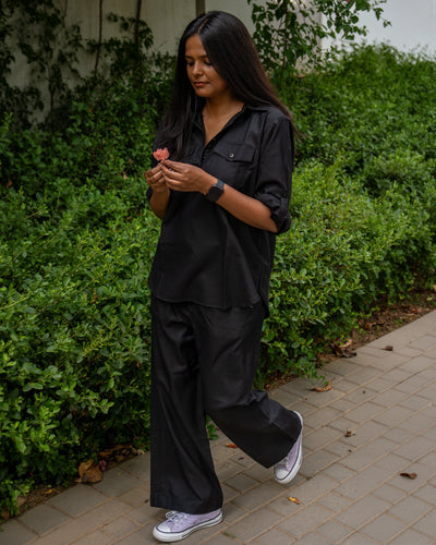 Masala Chai Pants in Black