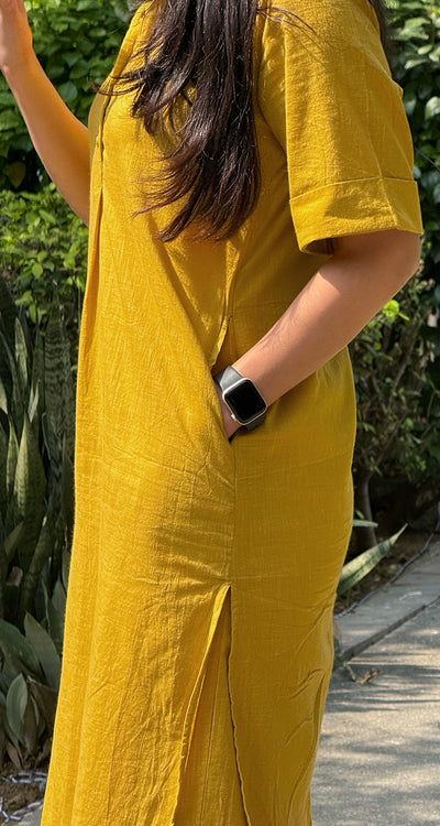 Butter Toast Co Ord Set in Mustard