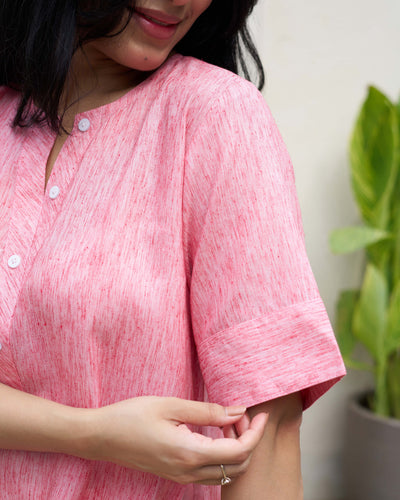 Soda Float Co-ord Set in Raspberry Pink