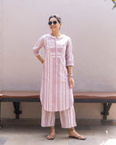 Matchstick Co-Ord in Dusty Lilac