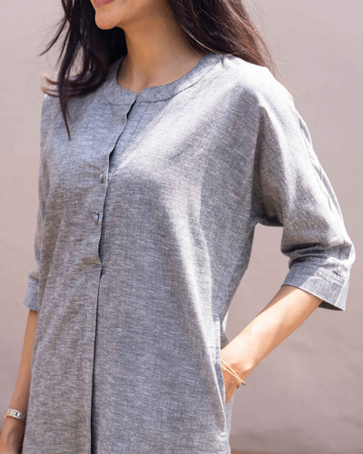 Sunday Paper Co-ord Set in Calm Grey