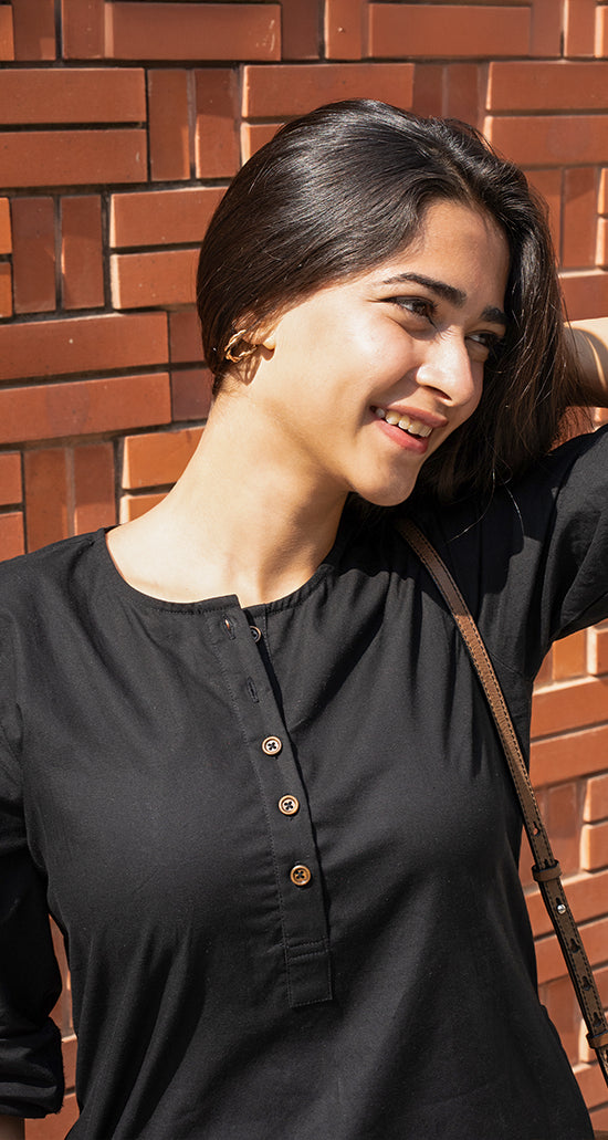 Iced Coffee Set in Black