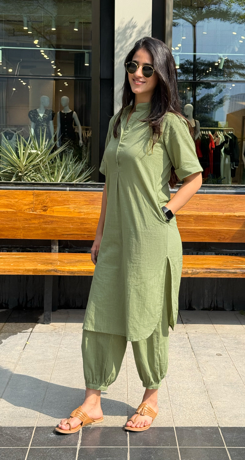 Butter Toast Pants in Sage Green