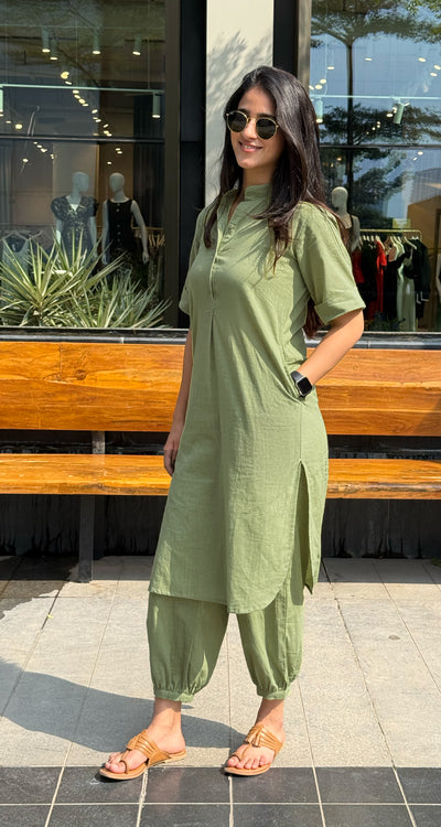 Butter Toast Pants in Sage Green