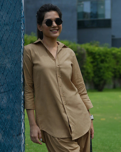 Slow Life Shirt in Sand