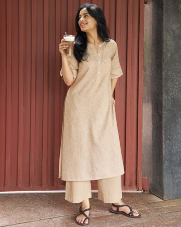 Soda Float Co-ord Set in Caramel