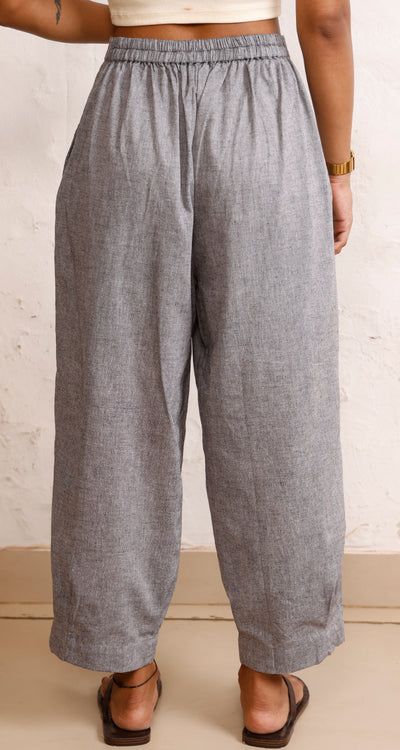 Silver Hoops Pants in Grey