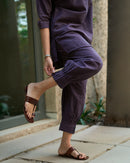 Sunday Paper Pants in Moody Purple