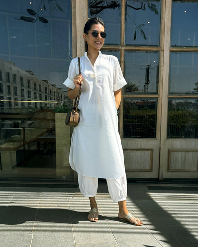 Butter Toast Kurta Co-Ord Set in Ivory