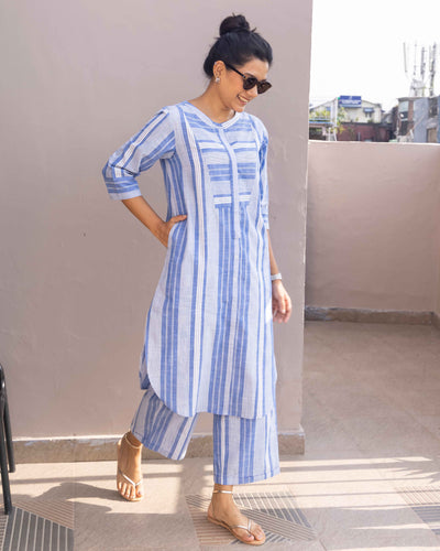 Matchstick Co-Ord in Cobalt Blue