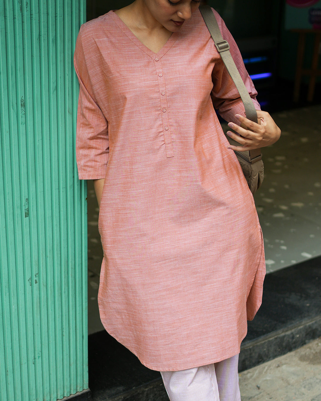 Mixtape Vol. 1 Kurta in Orange Wave