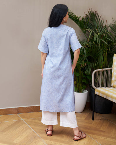 Soda Float Co-ord Set in Frosty Blue