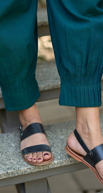 Sunday Paper Co-ord Set in Quiet Teal