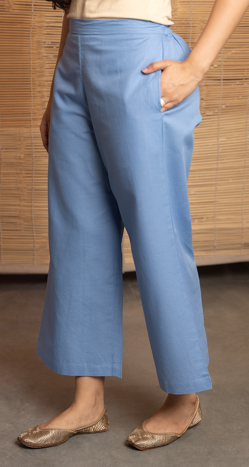 Fairy Lights Pants in French Blue