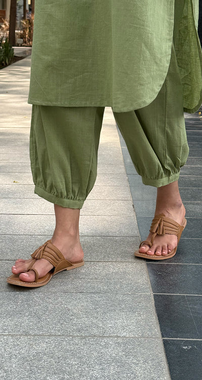 Butter Toast Co Ord Set in Sage Green