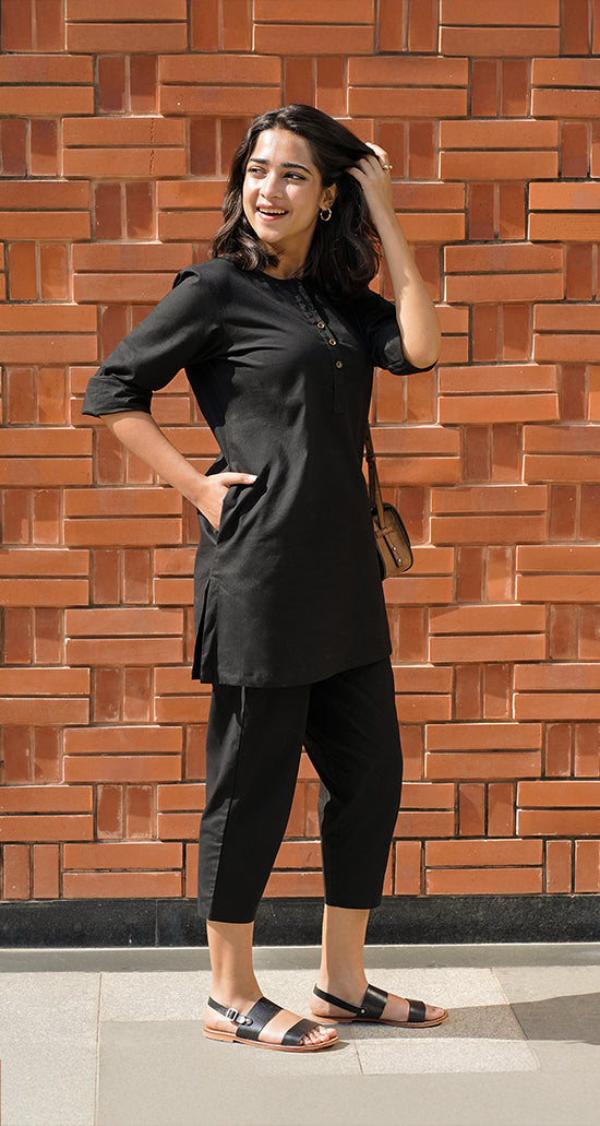 Iced Coffee Pants in Black