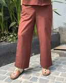 Masala Chai Pants in Brown