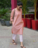 Mixtape Vol. 1 Kurta in Orange Wave