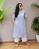Soda Float Co-ord Set in Frosty Blue