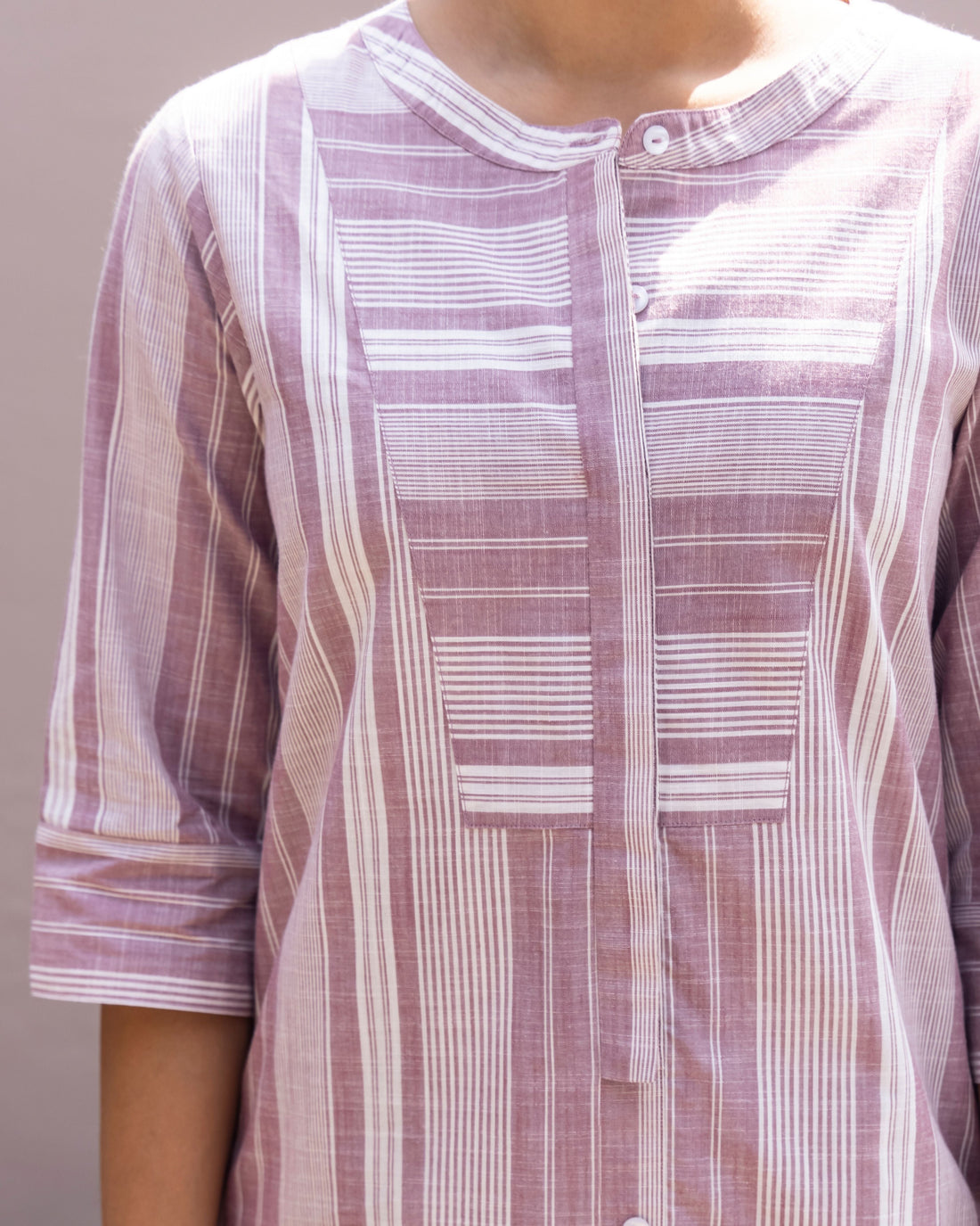 Matchstick Co-Ord in Dusty Lilac