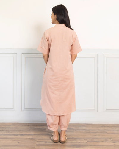Butter Toast Kurta in Dusty Pink