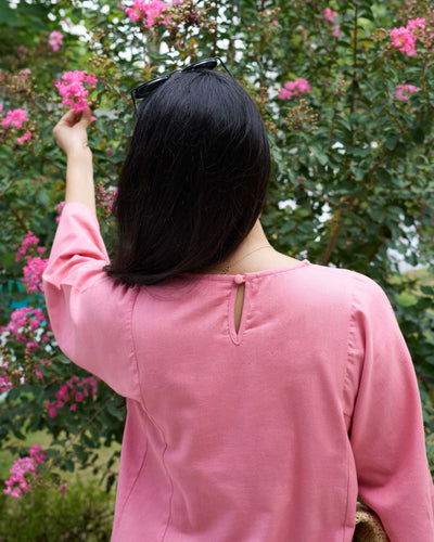Lip Tint Kurta in Salmon Pink