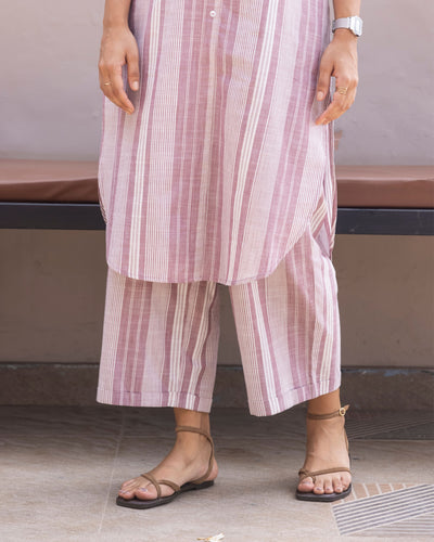 Matchstick Co-Ord in Dusty Lilac