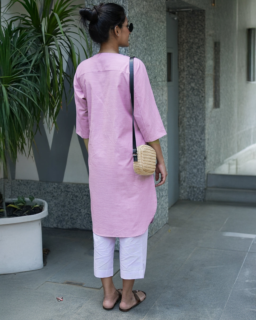 Mixtape Vol. 1 Pants in Pink Vinyl